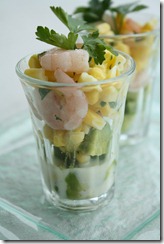 palta rellena verrine