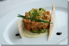 tartare saumon avocat