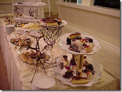 dessert buffet
