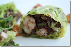 farci choux gambas 1