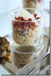 risotto morille pancetta 2