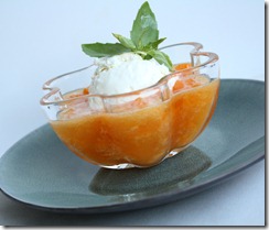 soupe melon champagne