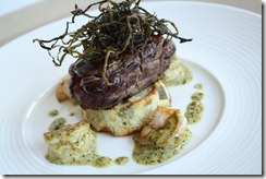 tournedos boeuf gambas
