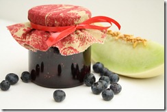 confiture melon fruits rouges