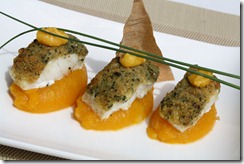 troncon cabillaud courge