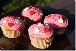 cupcake a la rose