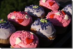 cupcake rose lavande
