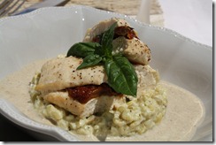 roulade poulet risotto ebly