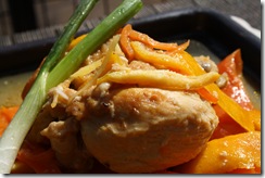 poulet saute carotte gingembre