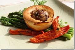 croustade boeuf asperge