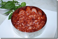 fraisier basilic fraise