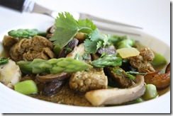 veau bouillon asperge