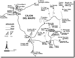 cajon del maipo carte