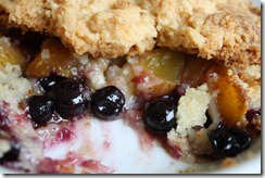 crumble myrtille 2