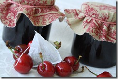 confiture cerise verveine