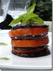 mille feuille legumes grilles californien