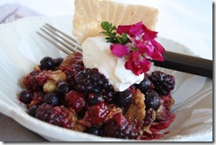 poelee fruit rouge granola