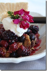 poele fruit rouge granola 2