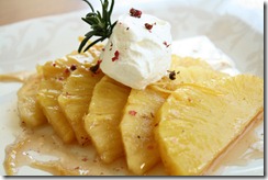 ananas roti mousse