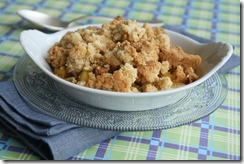 crumble ananas