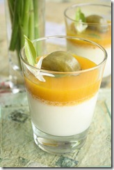 pana cotta mangue glacon