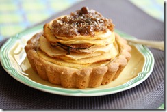tartelette mille feuille pomme