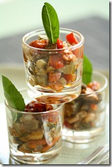 verrine ratatouille chorizo moule (2)