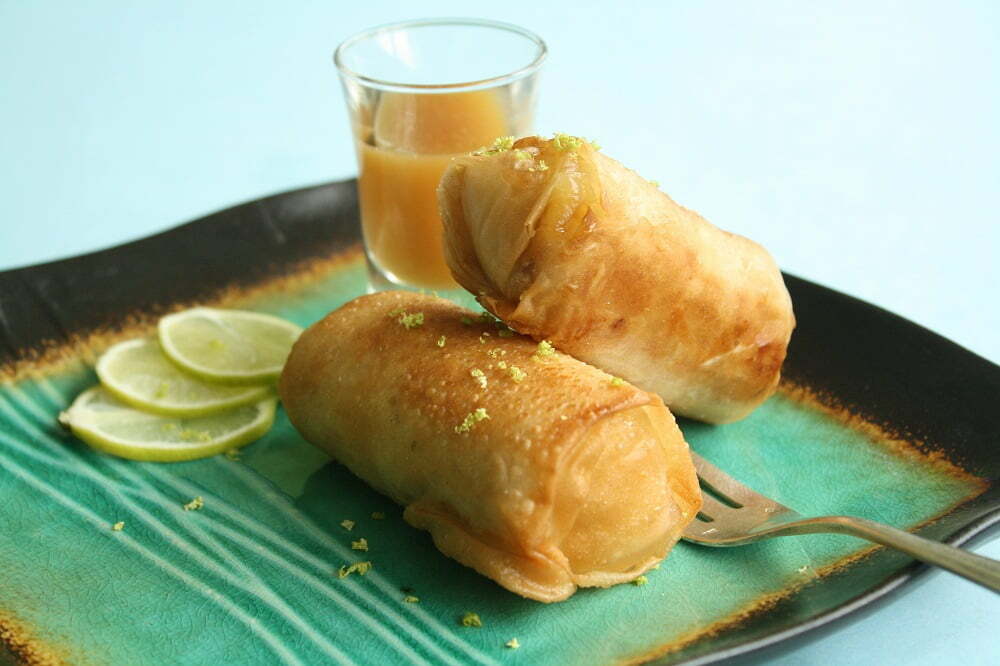 nem banane caramel lait de coco